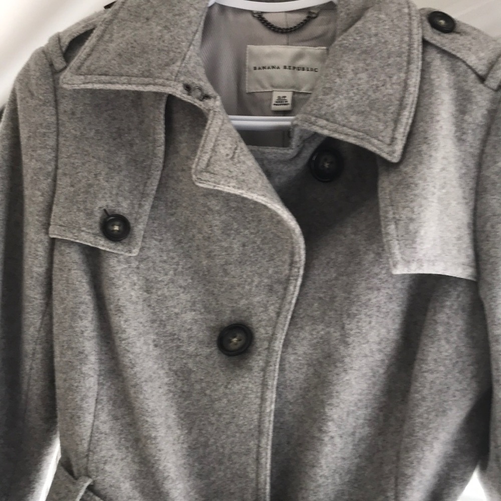 Size Small wool tench coat BR